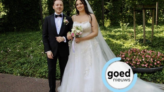 Pas getrouwd: Bram en Gamze in Hasselt